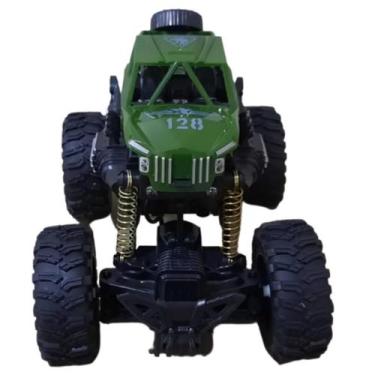 Imagem de Brinquedo Carrinho de Controle Remoto 4X4 Possui Suspensão de Molas Ve