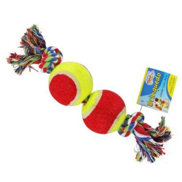 Imagem de Brinquedo para cachorro - CORDA COM BOLA - WESTERN