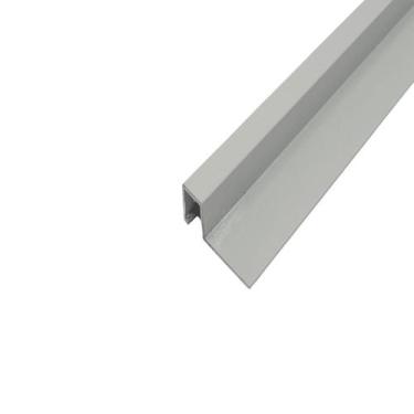 Imagem de Listelo Com Aba Mera em Alumínio 32mmx13mm - Homeney, Branco, 1m