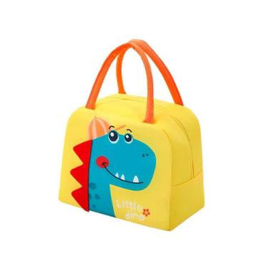 Imagem de Lancheira Bolsa Térmica Infantil Criança Menina Menino 3d - Modas Fagu