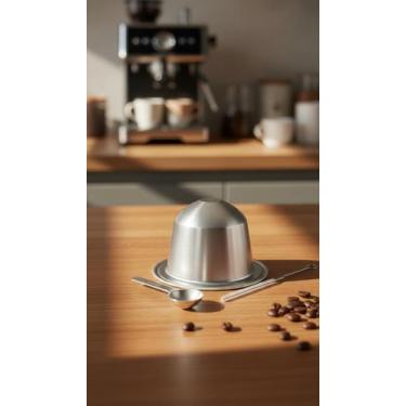 Imagem de Cápsula de Café Reutilizável Inox com Acessórios - Congratulations Sto