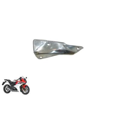 Imagem de PROTEÇÃO CURVA DO ESCAPE C/DETALHE CBR 600 F 2012-2014 Único - HONDA