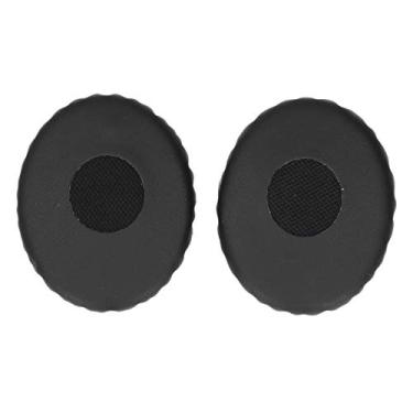 Imagem de Almofadas de ouvido de fone de ouvido, proteções de ouvido de fone de ouvido de bloqueio de ruído para Sennheiser HD228(Preto)