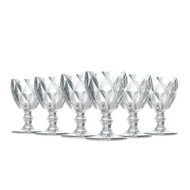 Imagem de Jogo de Taças Água Diamante Clear 260ML Class Home