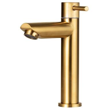 Imagem de Torneira Para Banheiro Baixa Amazonas Pingoo.casa - Dourado