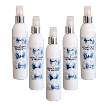 Imagem de Kit 5 Aromatizador de Ambientes Aroma Dolve Frasco 200ml