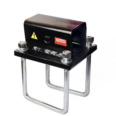 Imagem de Tulga Fifth Wheel Co RV Bumper Hitch Receiver Adaptador de Montagem para Bike Trailer Trailer Coachman para 4" Quadrado Soldado contínuo RV Para-choques Cargo Cargo Bumpers