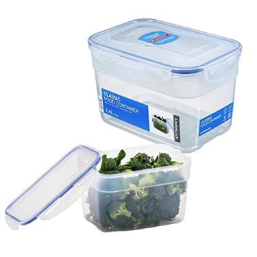 Imagem de Pote hermético vasilha tampa travas grande multiuso porta mantimentos cozinha Lock&Lock 2400mL - HPL323