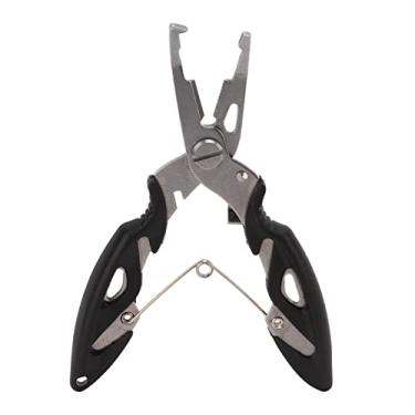 Imagem de Alicate de Pesca,Tesoura de Pesca de A?o Inoxid¨¢vel Multifuncional Cortador de Linha de Peixe Removedores de Gancho Firme Revestimento Lip Grabber Acess¨®rios de Pesca Armazenamento Presentes de,