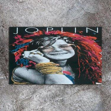 Imagem de Placa Decorativa Música Janis Joplin Tamanho:20x30cm