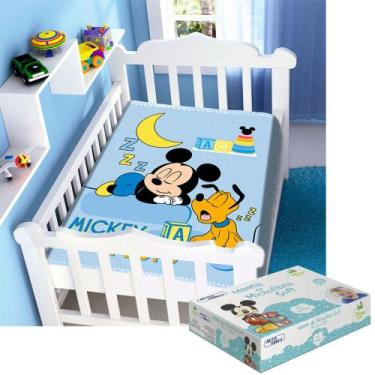 Imagem de Cobertor Bebe Infantil Jolitex Disney Antialérgico Baby Mickey Minnie