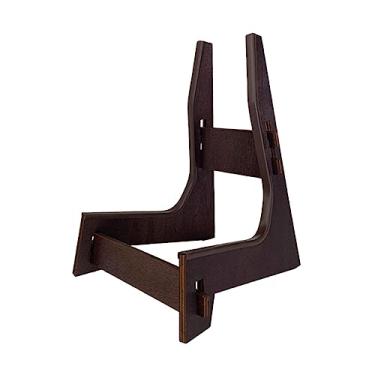 Imagem de Rack de armazemento de ukulele guitarra elétrica de madeira suporte de chão suporte de guitarra de madeira antiderrapante para violino ukulele banjo