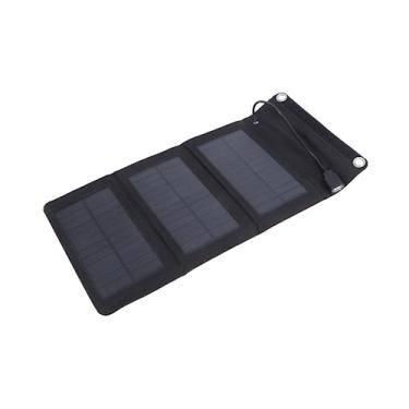 Imagem de BESTOYARD carregador portátil de celular painéis solares portáteis para camping carregador de telefone painéis solares de acampamento painel solar dobrável dobrar produto ao ar livre