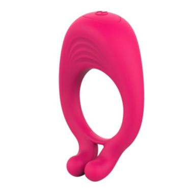 Imagem de Anel Peniano Vibratório Galo Anéis Masculino Atraso Ejaculação Estimulador do Clitóris Estimulador Ereção Brinquedos Sexuais Produtos Adultos (Rosa)