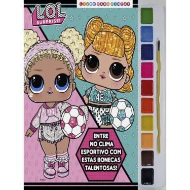 Imagem de Lol Surprise Livro Para Pintar Com Aquarela