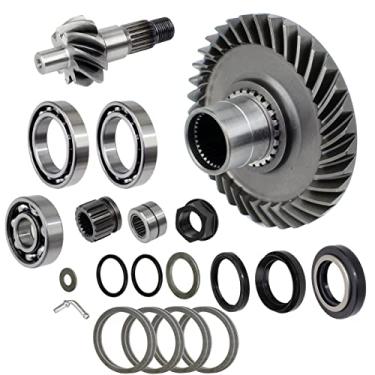 Imagem de Caltric Kit completo de reparo do diferencial traseiro compatível com Honda Fourtrax 300 TRX300 | TRX300FW 4X4 1988-2000 41300-HM5-A10