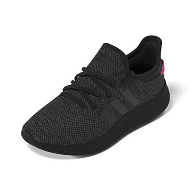 Imagem de Adidas Tênis de corrida infantil unissex Cloudfoam Pure, Core Black/Core Black/Lucid Pink, 12.5 Little Kid