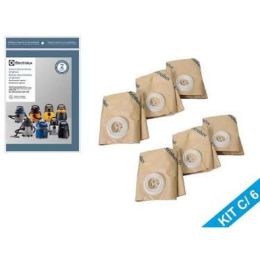 Imagem de Kit 6 Sacos Aspirador De Pó A10S A10CleanCar GT2000 Hidrolux - Electro