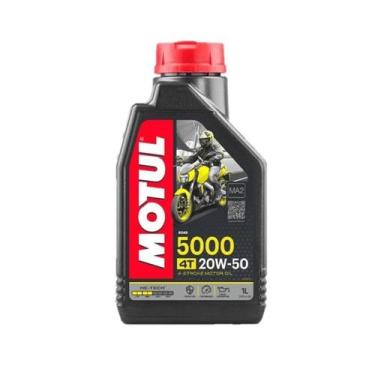 Imagem de Oleo Motul 5000 20w50 Semissintético 4t 1lt
