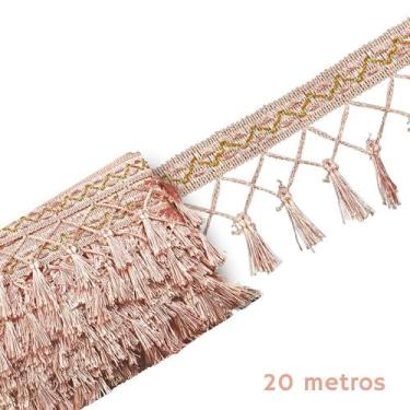 Imagem de Pingente De Seda Tassel - Fita- Salmão - Nº: 147 C/20M- Nybc