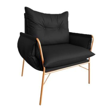 Imagem de Poltrona Cadeira - Sala de Jantar - Sala de Recepção - Corano - Estopa