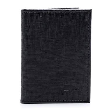Imagem de Porta Cartão Rucksack Couro Dinheiro Cnh Prático 012, Masculino, Verme