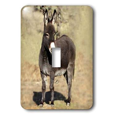 Imagem de 3dRose lsp_1236_1 Interruptor de alternância simples de burro miniatura