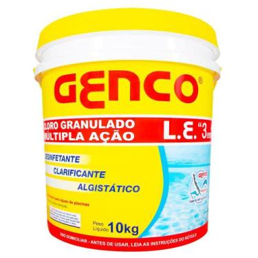 Imagem de Dicloro 10kg genco le 3 em 1 40,8%
