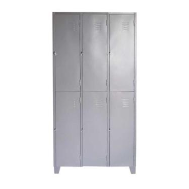 Imagem de Armário roupeiro 6 portas grande - MOVEIS VITORINO