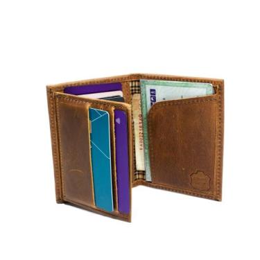 Imagem de Carteira Masculina Porta Cartão CNH em Couro Envio Imediato Para Todo 