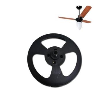 Imagem de Plafon Plafonier Bocal Pera C/ Soquete M3 Loren Sid, Preto