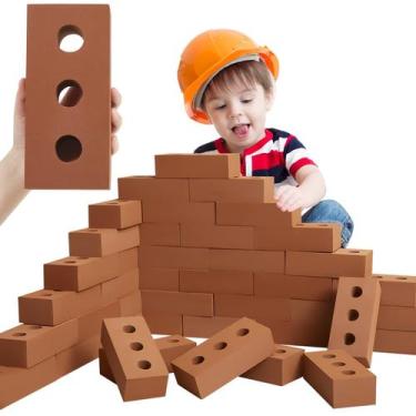 Imagem de Blocos de construção de tijolos de espuma Deekin 30 unidades para cria