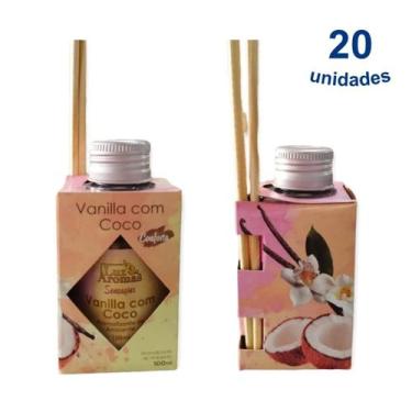 Imagem de Kit 20 Lembrancinha Casamento Lembrança Festa Enfeite Mesa Difusor Var