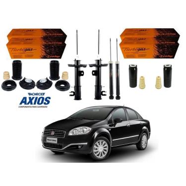 Imagem de Kit amortecedor dianteiro traseiro cofap fiat linea 1.8 2010 A 2016