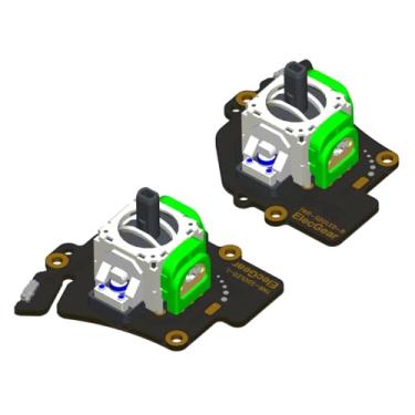 Imagem de ElecGear Substituição do módulo joystick TMR para Steam Deck OLED, montagem PCB com calibração MCU e vara de controle esquerda/direita TMR Hall, peça de reparo de laptop PC - (Edição OLED)