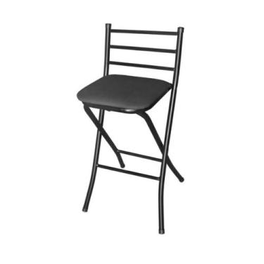 Imagem de Banqueta Alta Bar Bistrô Balcão Dobrável - Convenienza
