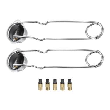 Imagem de HARFINGTON Kit de ferramentas de pistola de corte de soldagem com 7 peças inclui 2 peças de ignição redondas e 5 peças de pedras para soldagem de metalurgia atividades ao ar livre