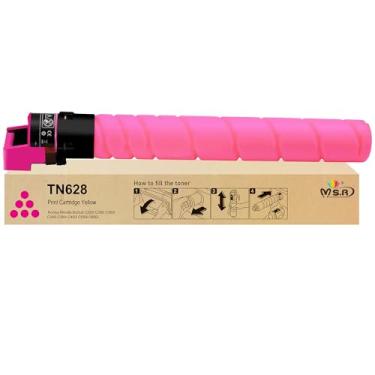 Imagem de MS.R TN626 TN328 TN330 TN628 Cartucho de toner compatível com T626 magenta Konica Minolta Bizhub C300i C360i C250i C7130i C450i C550i C650i (1 pacote)