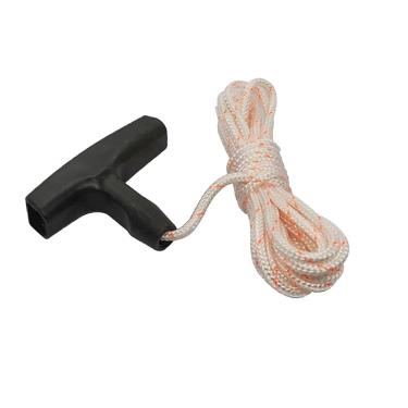 Imagem de Qiukouli New Rope, Corda Trançada Premium De 3 Metros Com Alta Resistência À Tração, Substituição Para Cortador Grama, Motosserra, Aparador Bordas, Roçadeira, Peças Motor (Corda Vermelha E Branca, 3