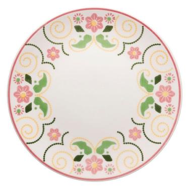 Imagem de Kit 2 Pratos De Sobremesa Unni Lima Oxford Cerâmica 19 Cm