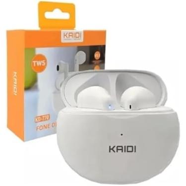 Imagem de Fone de Ouvido Bluetooth Sem Fio Kaidi KD-770 TWS com Estojo de Carregamento e Controle Touch