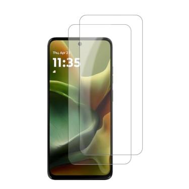 Imagem de NOUKAJU Protetor de tela para Motorola Moto G15, vidro temperado HD, resistente a arranhões, durável e à prova de quedas, protetor de tela de vidro temperado para Moto G15 de 6,7 polegadas [pacote com