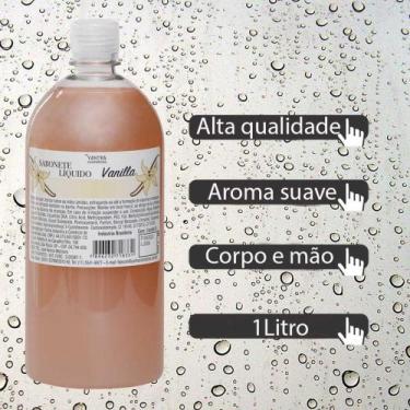 Imagem de Sabonete Liquido 1Litro Fragrância Vanilla - Web das Essências