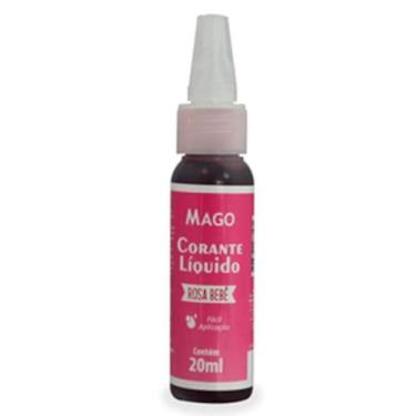 Imagem de Corante Líquido 20ml Rosa Bebê - Mago
