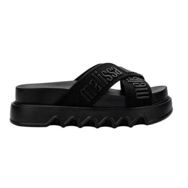 Imagem de Sandália Melissa Cross M Lover Platform Preto, Preto, 36