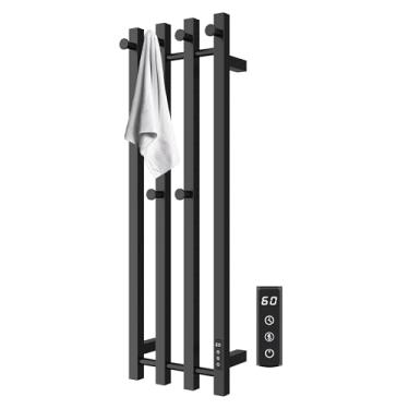 Imagem de Poloma Aquecedor de toalhas Paraheeter, suporte para aquecedor de toalhas, toalheiros aquecidos para banheiro, aquecedor de toalhas, secador de toalhas, montado na parede