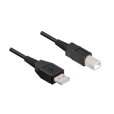 Imagem de Cabo Para Impressora USB 2.0 AB 1,8 Metro Comtac 9041