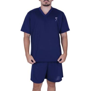 Imagem de Pijama Masculino Manga e Short Curto Verão DAVI- c9 - Bella da Serra M