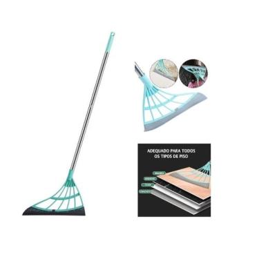 Imagem de Mop Vassoura e Rodo Limpa E Seca Multiuso Pisos Vidros - 123 Útil