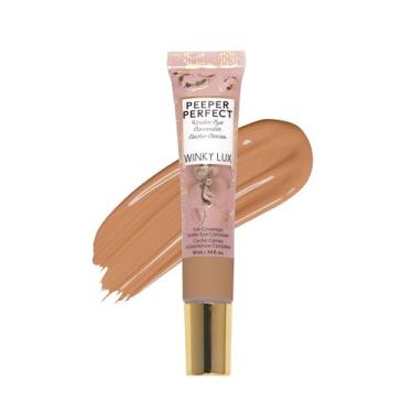 Imagem de Winky Lux Corretivo Peeper Perfect Para Olheiras, Maquiagem E Iluminador, De Cobertura Total Primer Corretor Cor Com Colágeno, Ácido Hialurônico Vitamina (Médio Dourado)